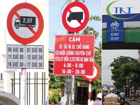 THÔNG TIN CƠ BẢN VỀ BIỂN BÁO CẤM XE TẢI 