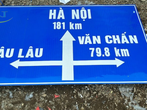 DỊCH VỤ LẮP ĐẶT BIỂN BÁO CHỈ DẪN TẠI CÔNG TY TKT