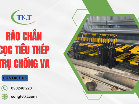 Cung cấp rào chắn, cọc tiêu thép, trụ chống va chất lượng – Giá tốt, số lượng lớn